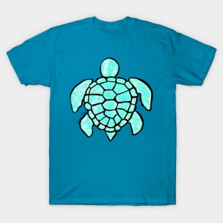 Love Life Aqua Sea Turtle T-Shirt